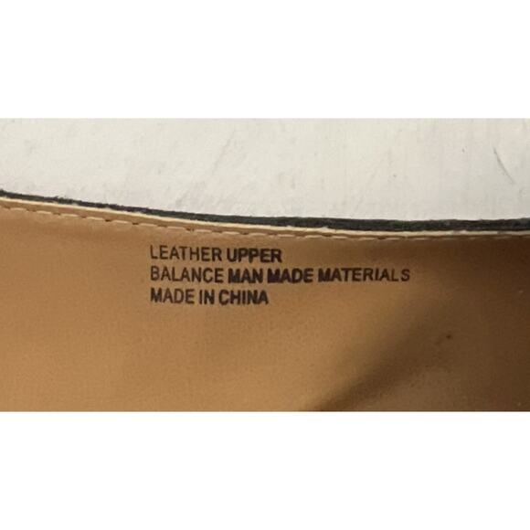 BOC Born Concepts Women’s Black Leather Slingback Wedge Sandals Weave Size 10 - Picture 14 of 14